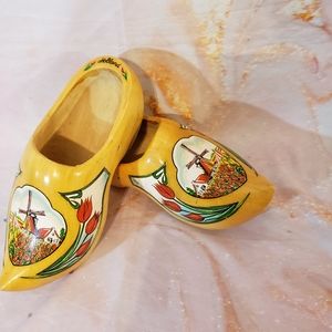 Dutch wooden clogs